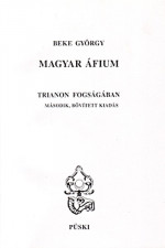 Magyar áfium. Trianon fogságában