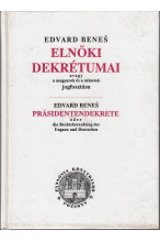 Edvard Benes Elnöki dekrétumai