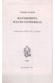 Csoóri Sándor: Határsértés. súlyos gondokkal. Különnyomat a HITEL 1997. 3. számából
